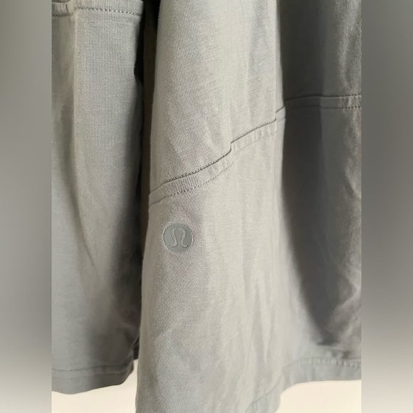 Back In Action V-Neck Long-Sleeve Shirt Belgian Blue - Picture 3 of 10